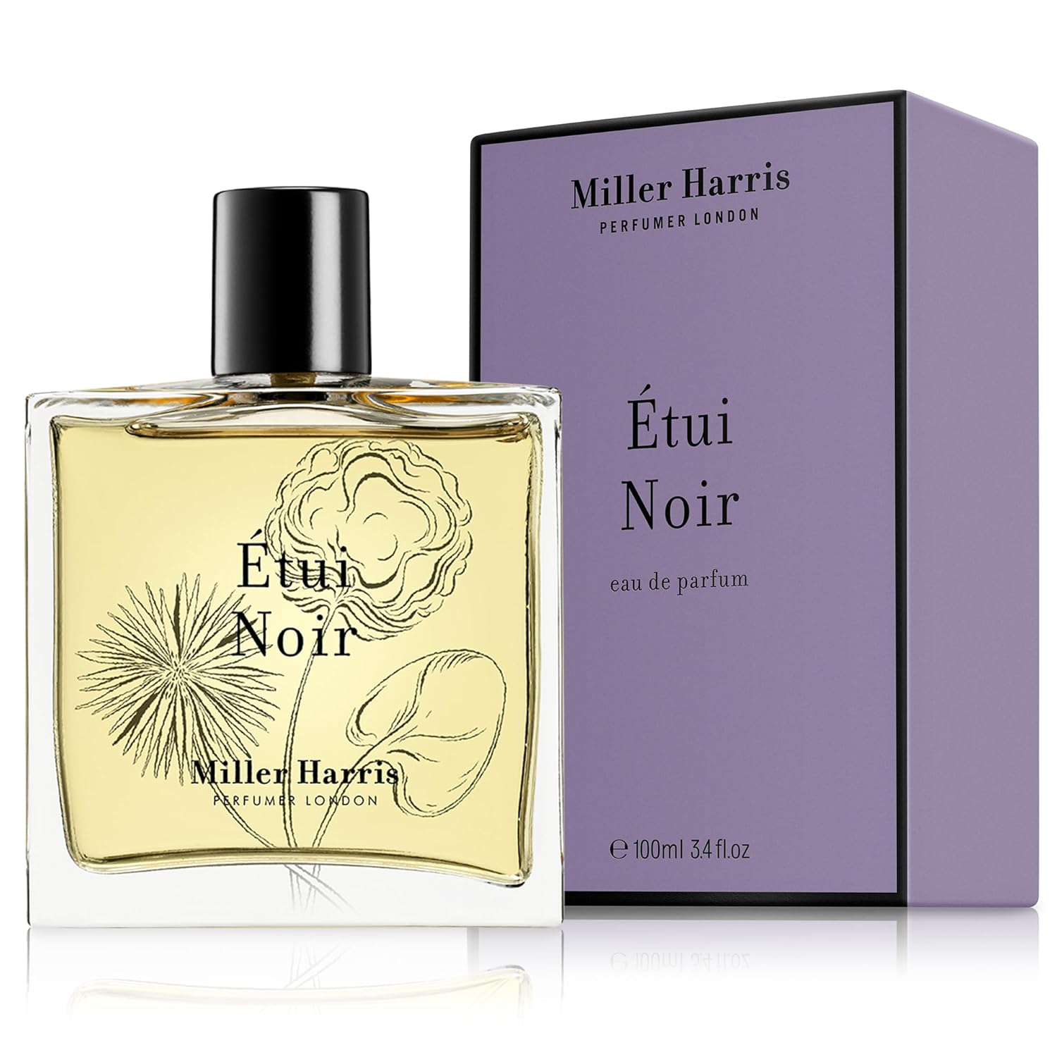 Miller Harris Etui Noir Eau De Parfum | Leather Perfume (3.4 Fl Oz)