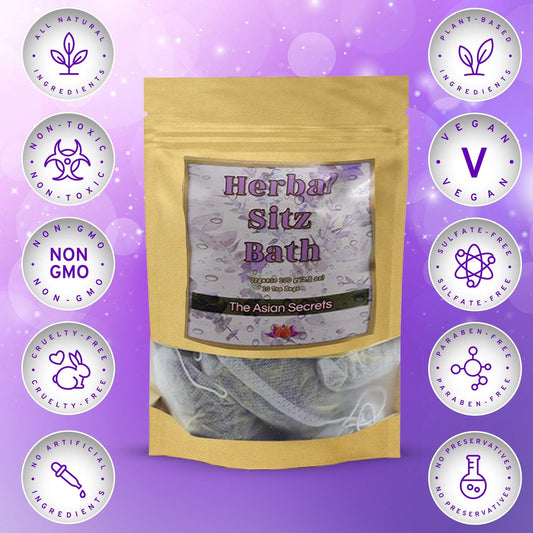 The Asian Secrets’ Herbal Steam Bath - for Feminine Care, Postpartum Recovery and Anti-Inflammation