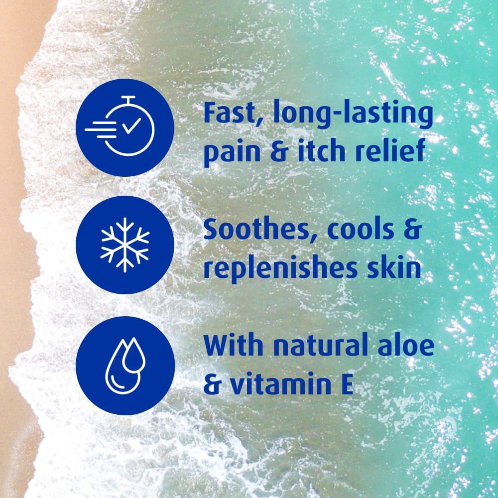 Solarcaine Aloe Sunburn Relief Spray With 4% Lidocaine - After Sun Care Relief For Burns, Scrapes & Itch - Aloe Spray To Soothe, Cool & Replenish Skin - 4Oz : Health & Household