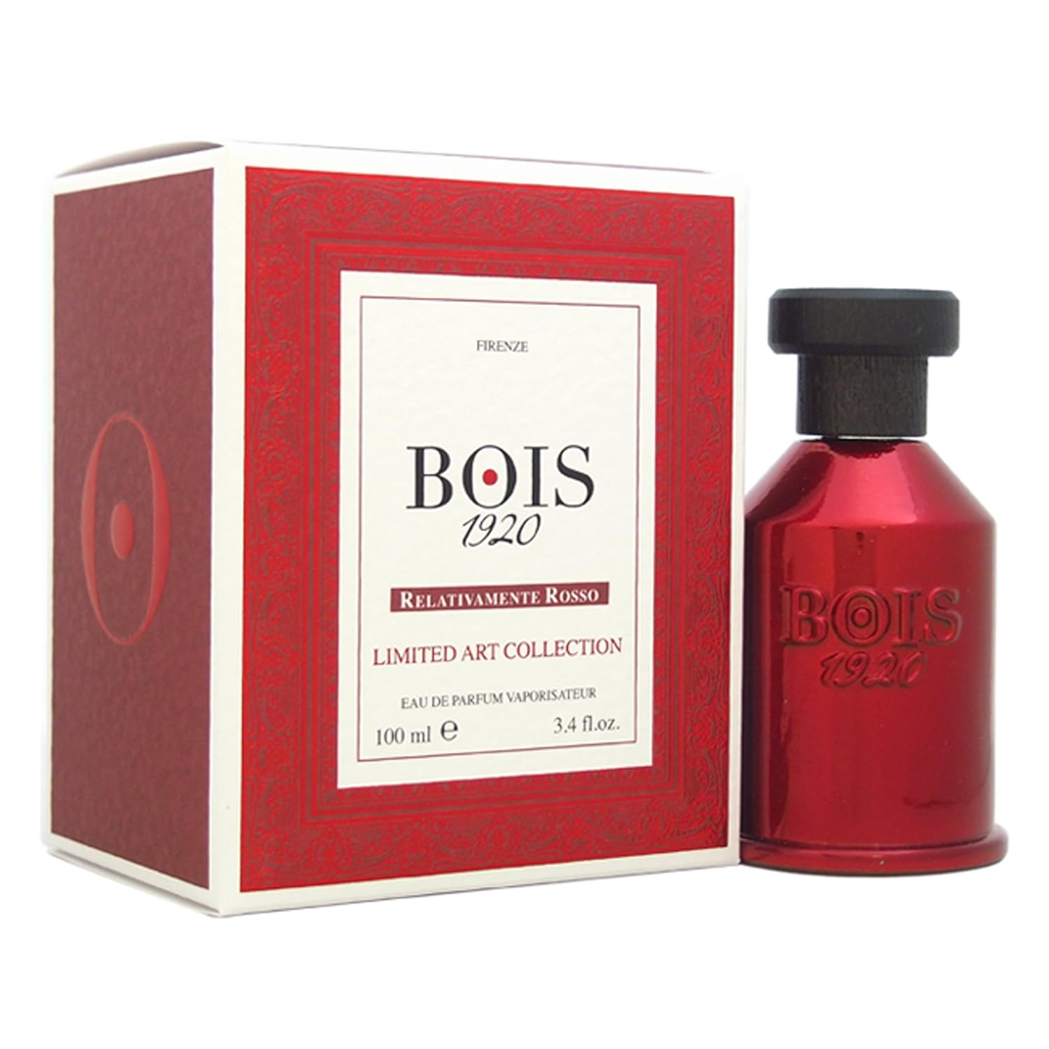 Bois 1920 Relativamente Rosso Limited Art Collection Edp Spray For Unisex, 3.4 Ounce