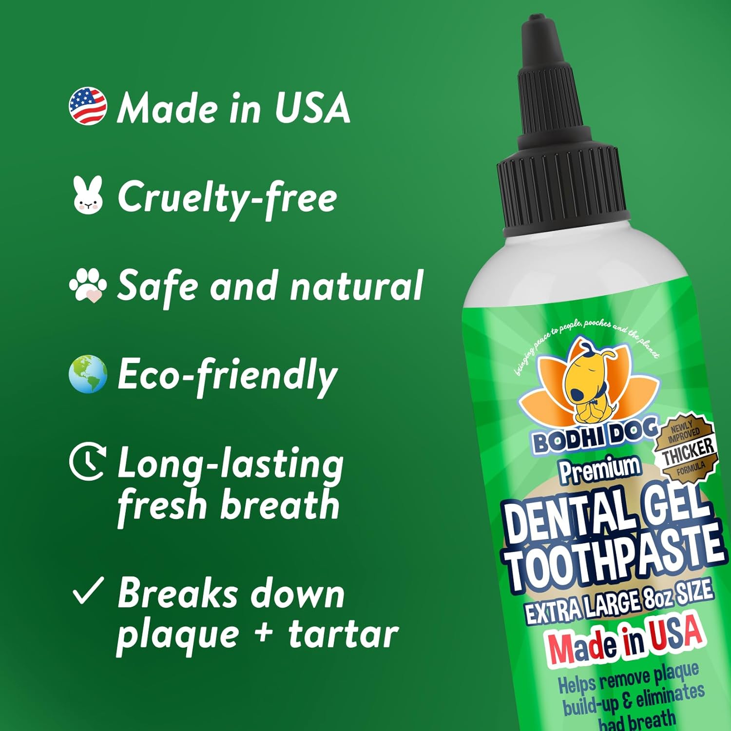 Bodhi Dog 50 Count Finger Toothbrushes + Dental Gel Bundle : Pet Supplies