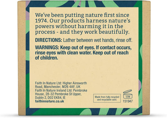 Faith In Nature Natural Rosemary Hand Soap Bar, Balancing, Vegan & Cruelty Free, No Sls Or Parabens, 100G