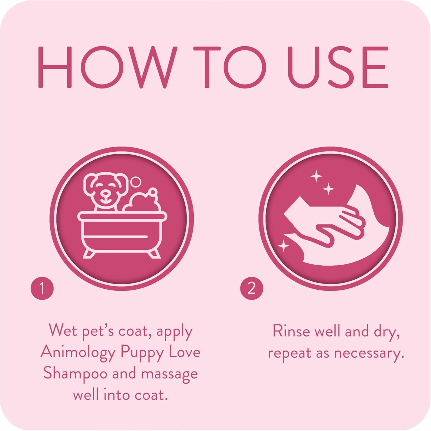 Animology Puppy Love Mild Dog Shampoo, 250 ml (Pack of 1) : Amazon.co.uk: Pet Supplies