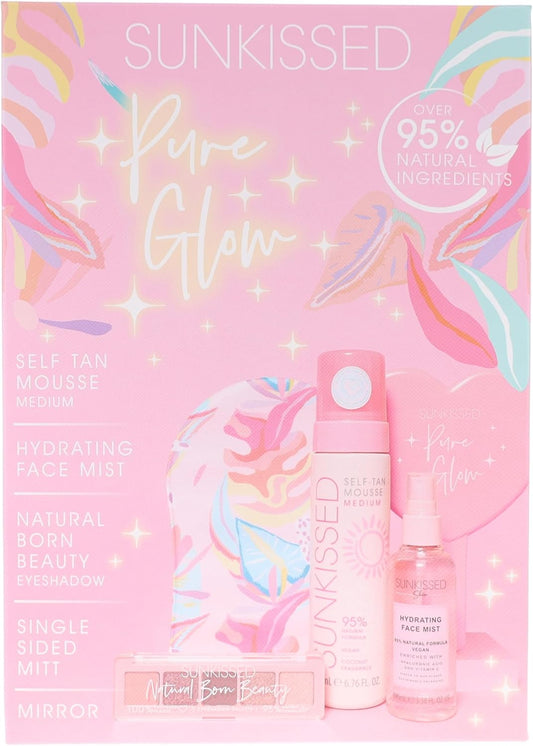 Sunkissed Pure Glow Medium Tanning Gift Set