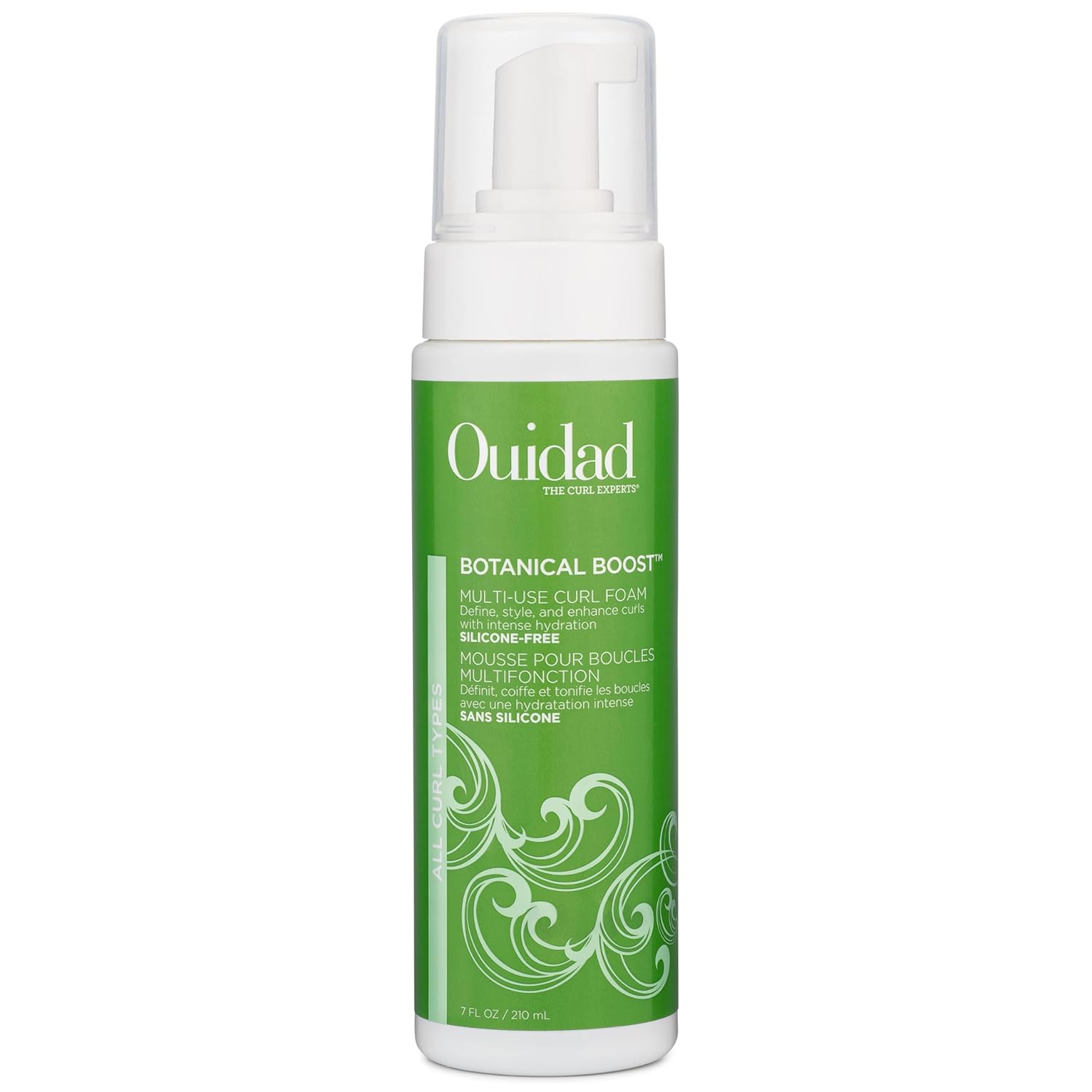 Ouidad Botanical Boost Multi-Use Curl Foam, 7 Fl Oz