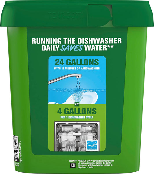 Cascade ActionPacs Dishwasher Detergent, Fresh Scent, 85-Count