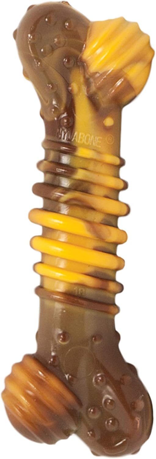 Pet Supplies : Nylabone Power Chew Flavor Frenzy Knuckle Bone Chew Toy for Dogs, Indestructible Chew Toys for Aggressive Chewers, Philly Cheesesteak Flavor, X-Large/Souper - 50+ lbs. (1 Count) : Amazon.com