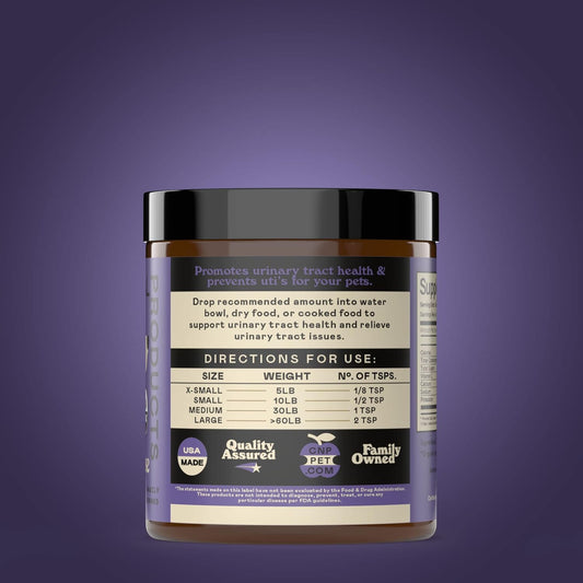 Complete Natural Products Organic D-Mannose Powder For Pets - 4Oz - Pure D-Mannose