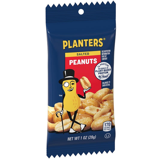 Planters Salted Peanuts (48 1-Ounce Packs)