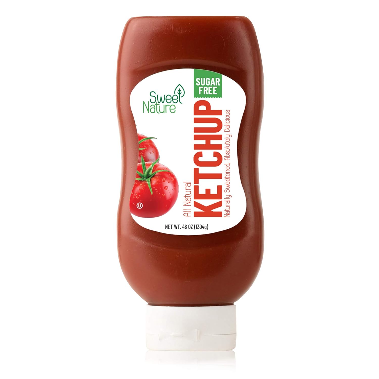 Sweet Nature Birch Xylitol Ketchup - Non Gmo - Sugar Free - Kosher - Made In The U.S.A. - Keto Friendly (16 Oz)