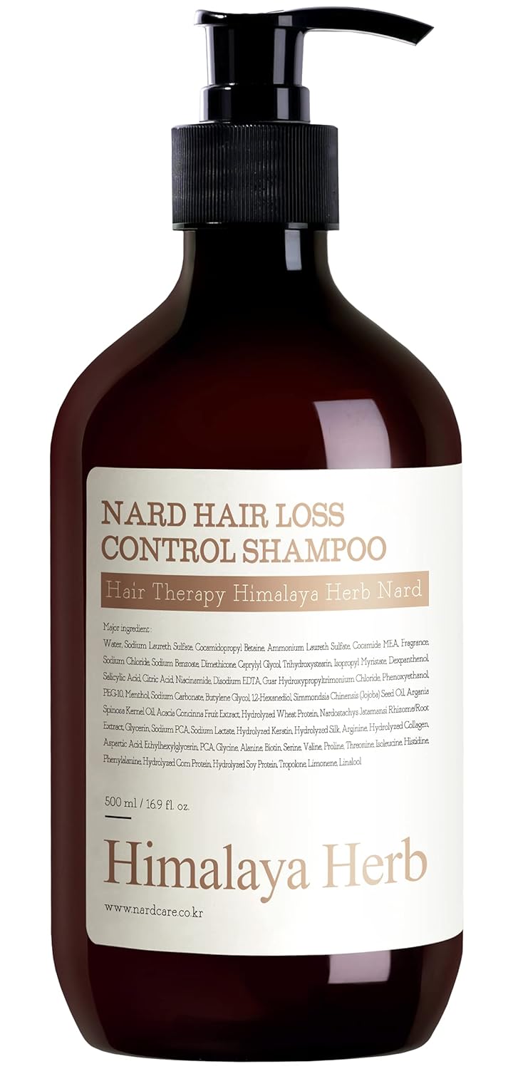 Bouquet Garni Hair Loss Control Shampoo, 16.9 Fl. Oz - With 4 Patented Natural Ingredients And Amino Acids, Hydrolyzed Protein, Argan And Jojoba Seed Oil - For Growth, Adults