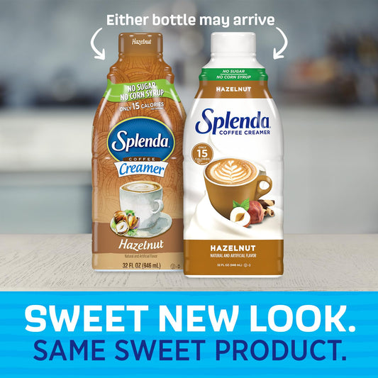 Splenda Sugar Free Hazelnut Coffee Creamer, 32 Fl Oz