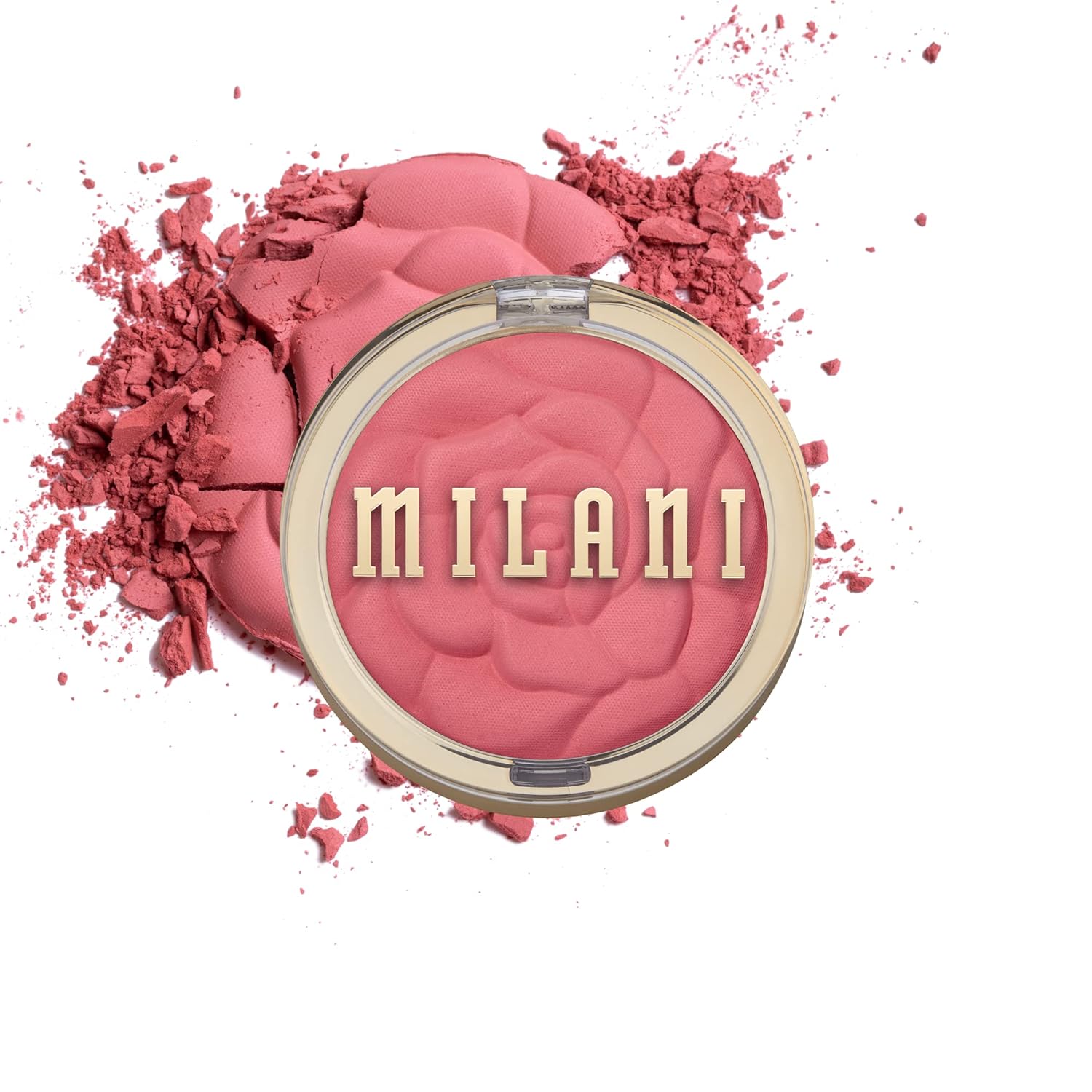 Milani Rose Blush, Powder Blush For Cheeks, Cruelty Free Makeup - Shape, Contour & Highlight Face For A Natural Matte Finish -Wild Rose