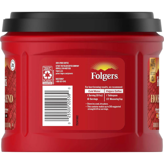 Folgers House Blend Medium Roast Ground Coffee