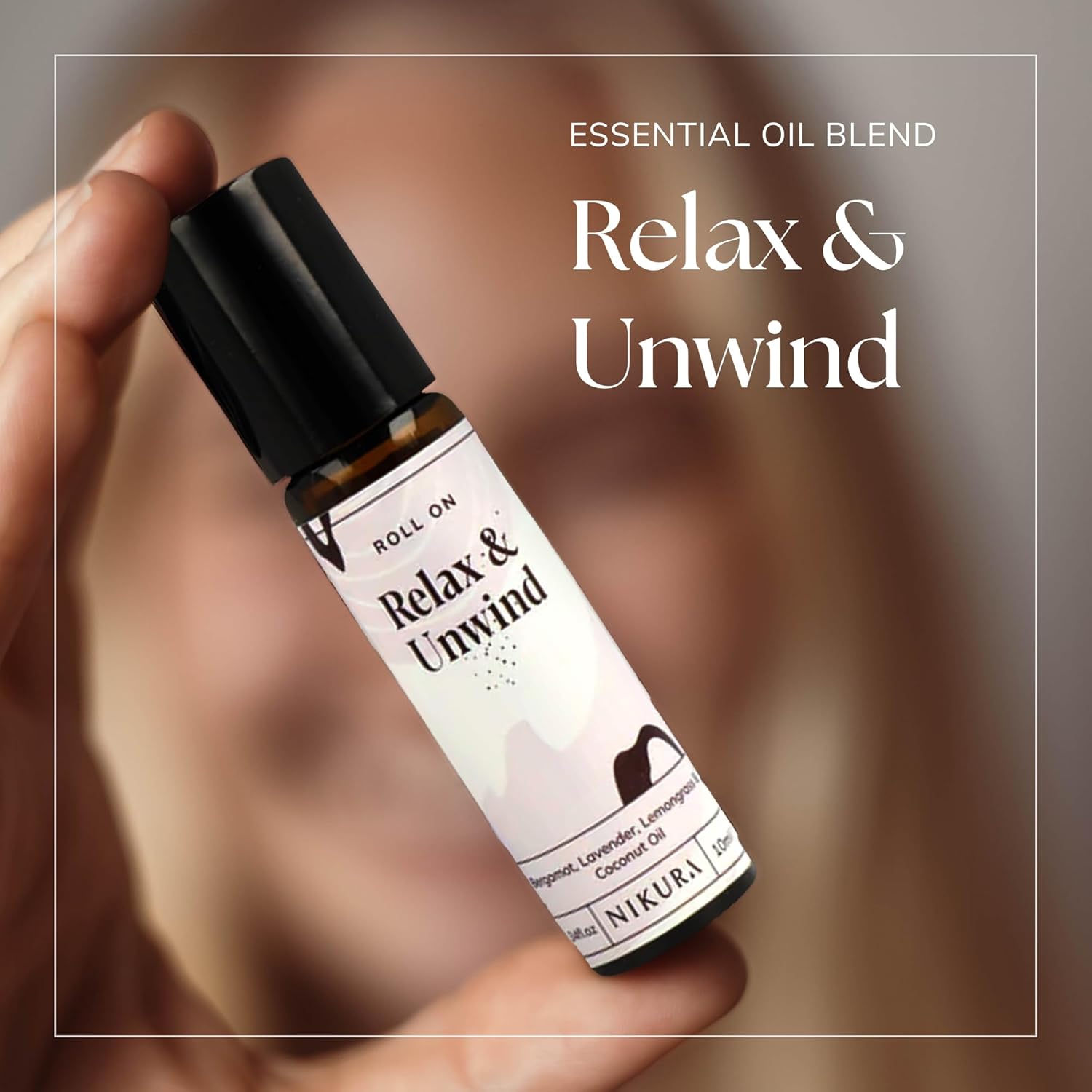 Nikura Relax & Unwind Roll On Essential Oil Blend - 10ml | for Sleep, Relaxing, Anxiety, Aromatherapy | Use on Skin, Temples, Pulse Points, Wrists, Neck : Amazon.co.uk: Stationery & Office Supplies