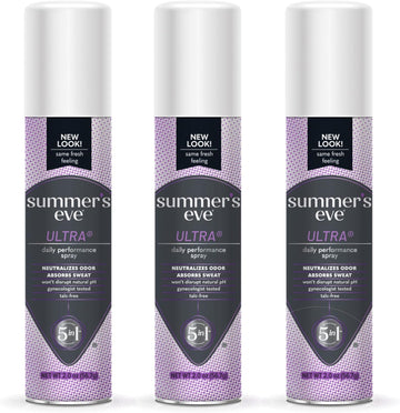 Summer'S Eve Ultra Daily Active Feminine Spray, 2 Oz, 3 Pack