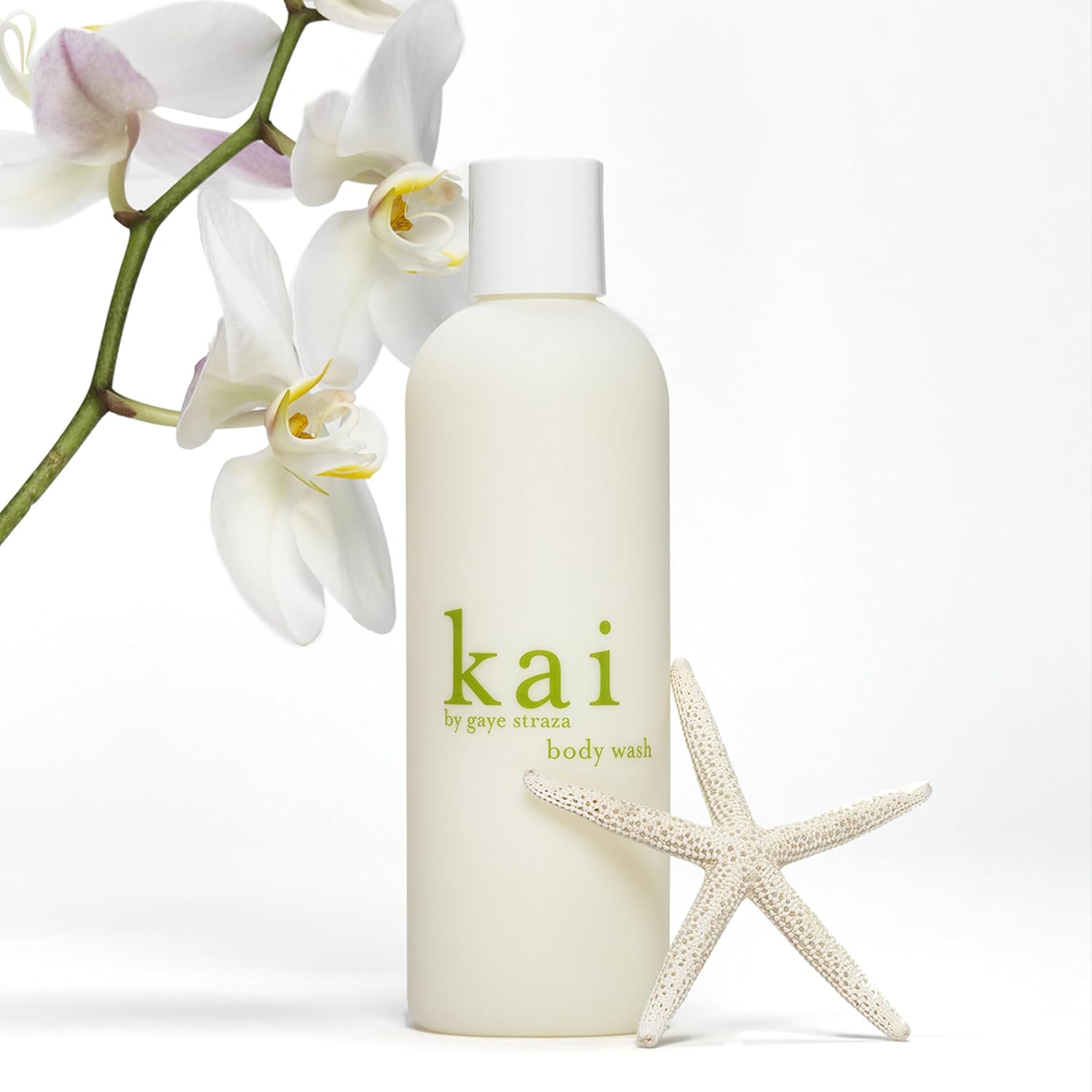 Kai Body Wash, 8 Fl Oz., Foaming Body Wash With Vitamin E, Extracts Of Cucumber + Comfrey, Scented With The Delicously, Fresh + Clean Signature Fragrance. Vegan, Cruelty Free, Made In The Usa : Beauty & Personal Care