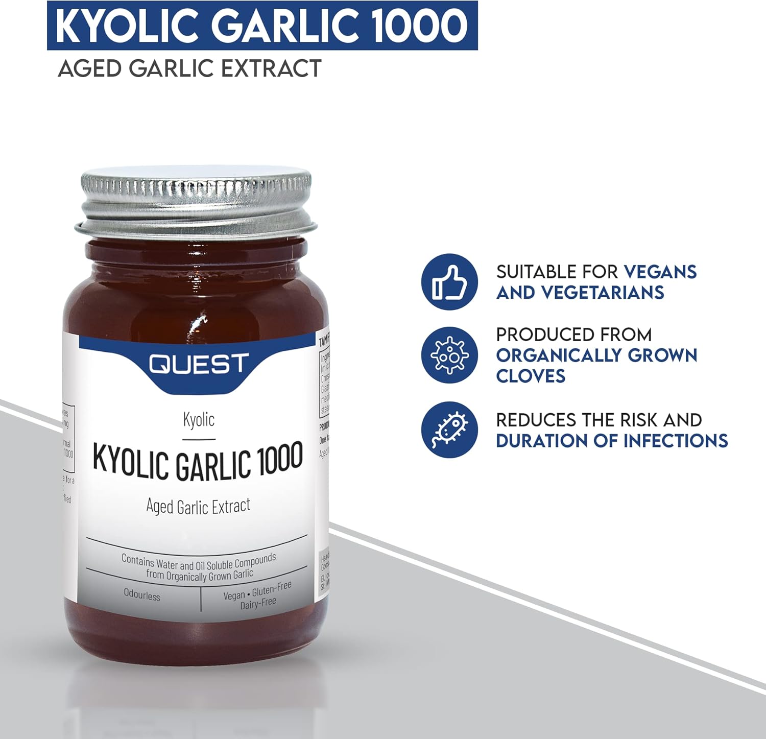 Kyolic Garlic 1000Mg Extract, 30 Tablets