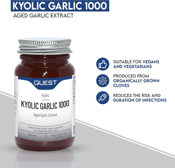 Kyolic Garlic 1000Mg Extract, 30 Tablets