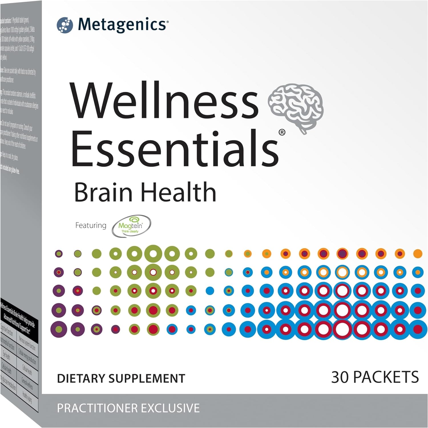 Metagenics Wellness Essentials Brain Health - Comprehensive Support For Cognitive Function And Brain Health* - 30 Daily Packets