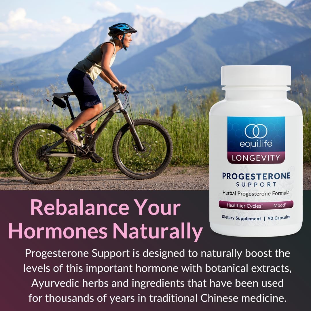 Equilife Hormone Balance Support For Women, Herbal Blend Supplement With Black Cohosh & Passion Flower To Support Overall Wellness, Gluten Free, Vegan, Non Gmo, Dairy & Soy Free, 90 Capsules : Health & Household