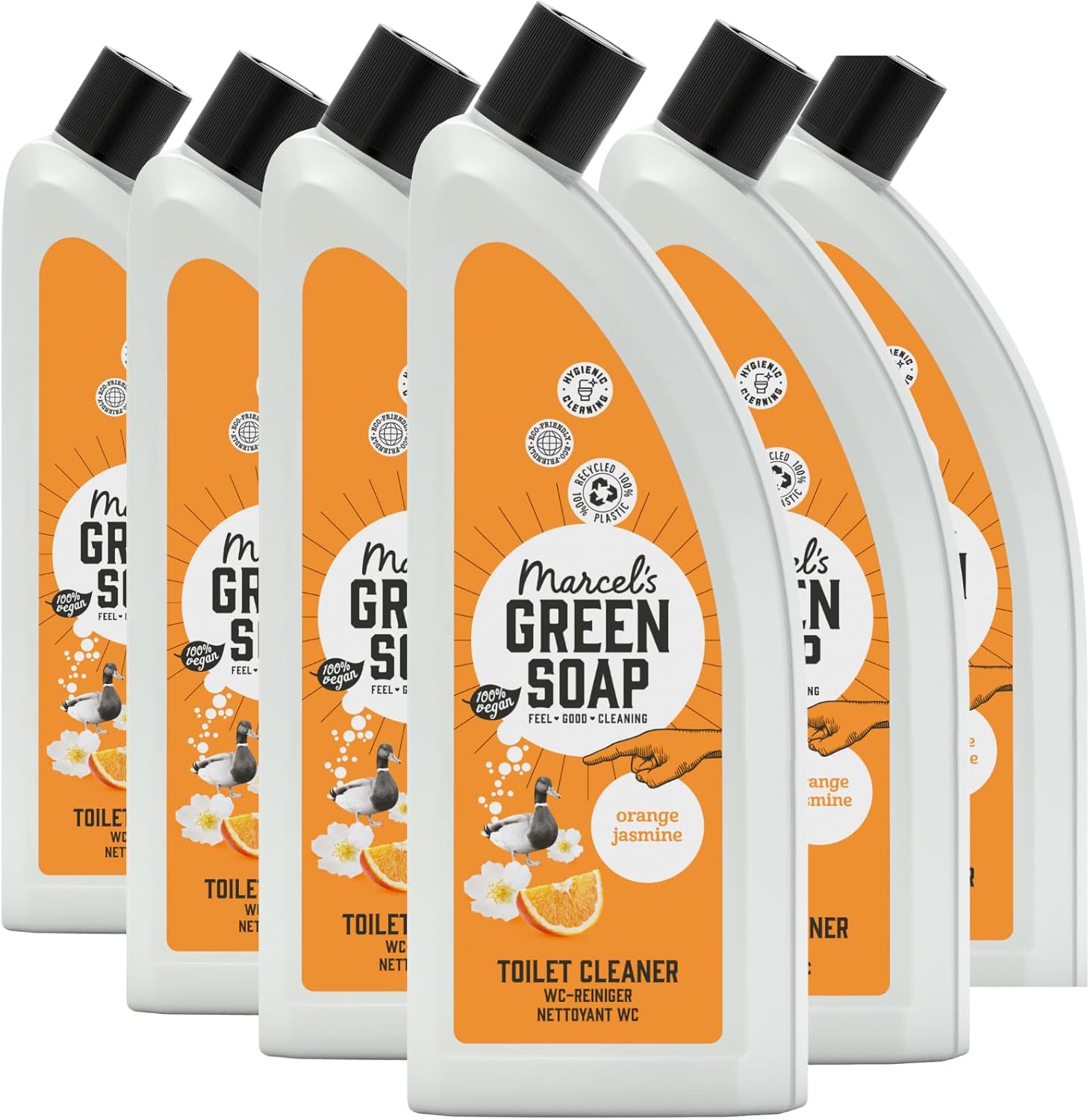 Marcels Orange & Jasmine Toilet Cleaner (Case Of 6)