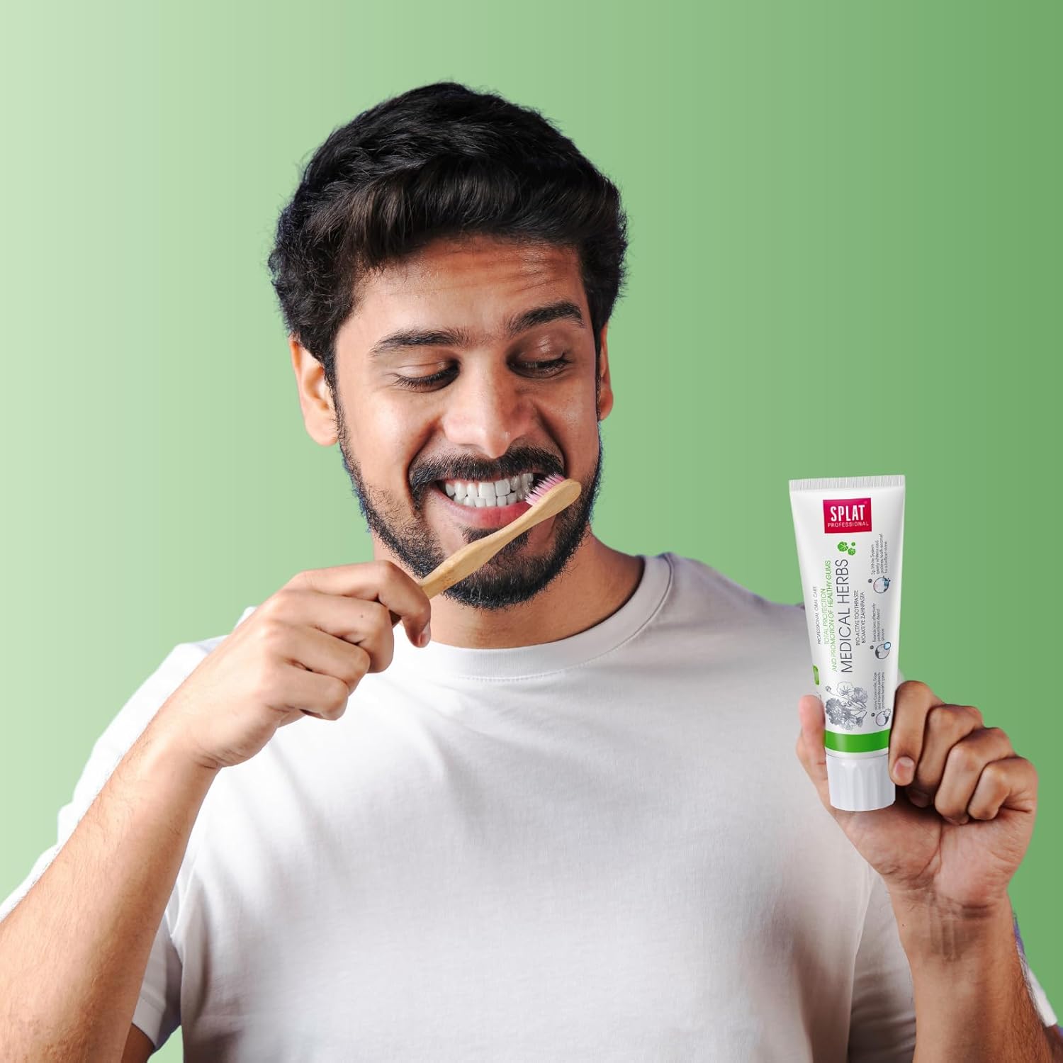 SPLAT®Medical Herbs Toothpaste | Total Protection & Promotion of Healthy Gums | Essential Oils, SLES Free 100g : Amazon.co.uk: Health & Personal Care