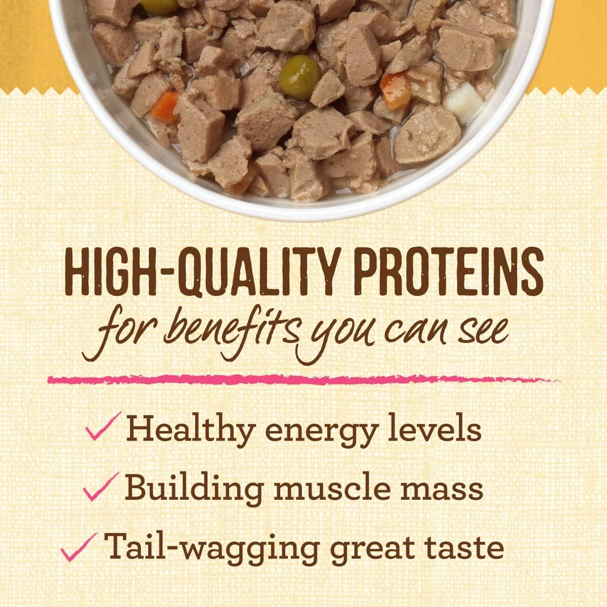 Merrick Lil’ Plates Grain Free And Gluten Free Natural Wet Dog Food For Small Dogs, Soft Petite Pot Pie Recipe - (Pack of 12) 3.5 oz. Tubs: Pet Supplies: Amazon.com