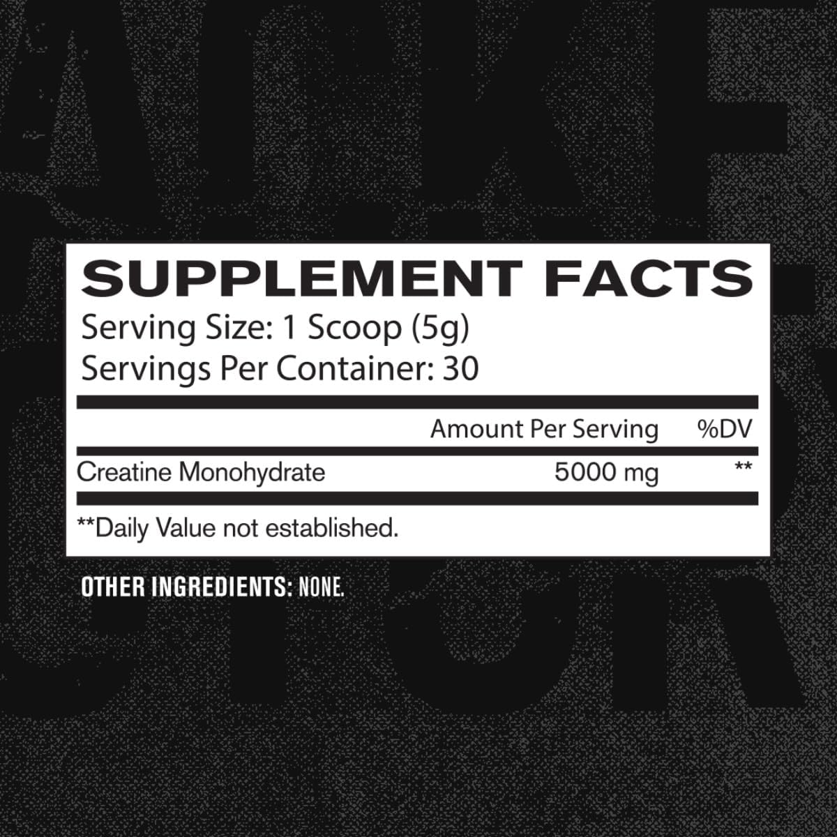 Jacked Factory Creatine Monohydrate Powder 150g - Creatine Supplement for Muscle Growth, Increased Strength, Enhanced Energy Output and Improved Athletic Performance 30 Servings, Unflavored : Health & Household