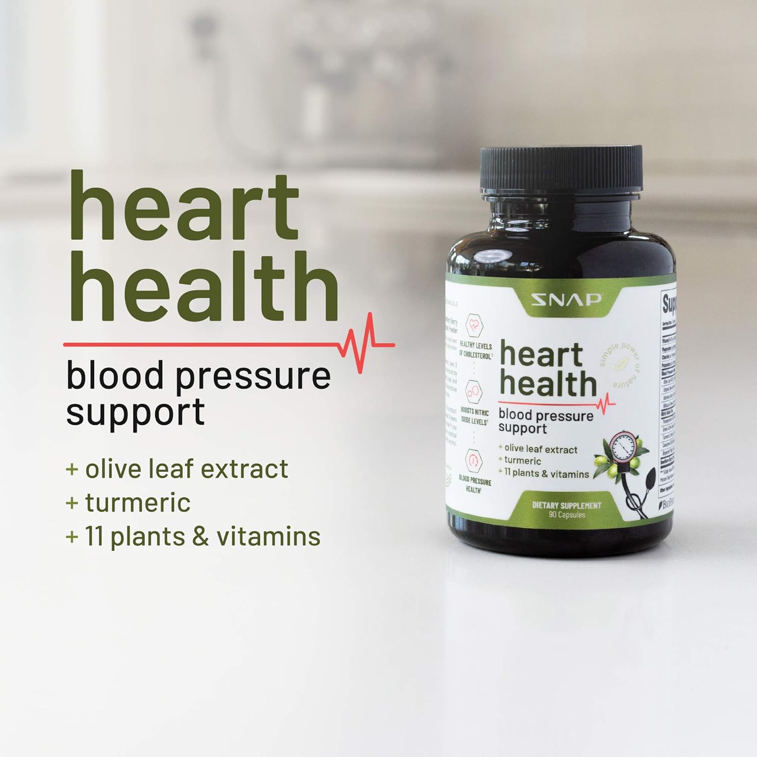 Snap Supplements Beet Root Powder + Heart Health (2 Products) : Health & Household