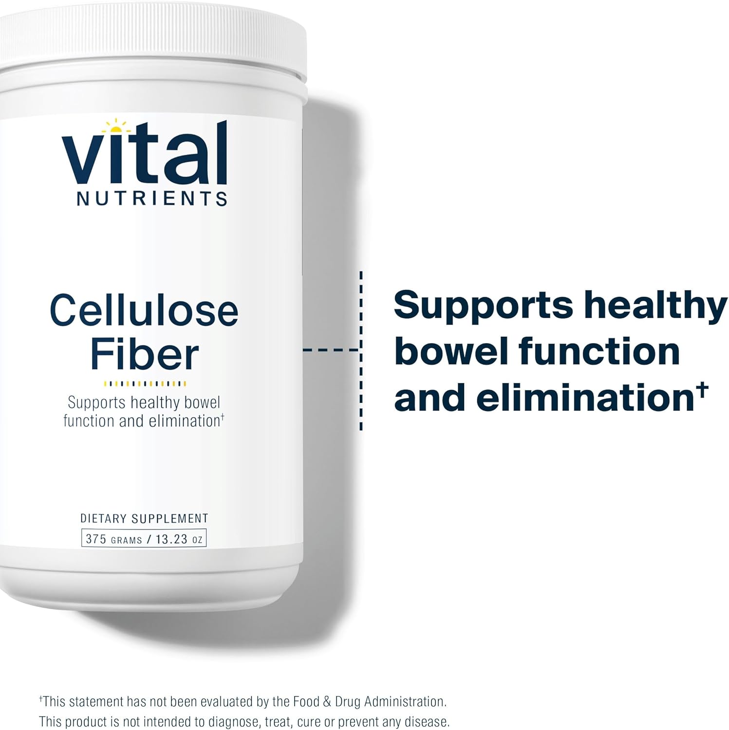 Cellulose Fiber 375 Grams : Health & Household