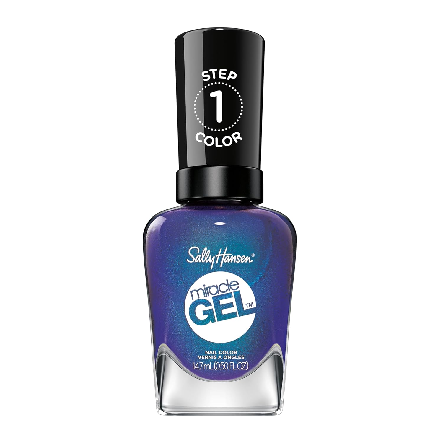 Sally Hansen Miracle Gel™, Hyp-Nautical, Long Lasting, Gel-Like Formula, No Uv Lamp Needed, Blue Nail Polish