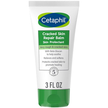 Cetaphil Cracked Skin Repair Balm, 3 Oz, For Very Rough & Cracked, Sensitive Skin, Protects, Soothes & Restores Deeper Cracks, Hypoallergenic, Fragrance Free, (Packaging May Vary)