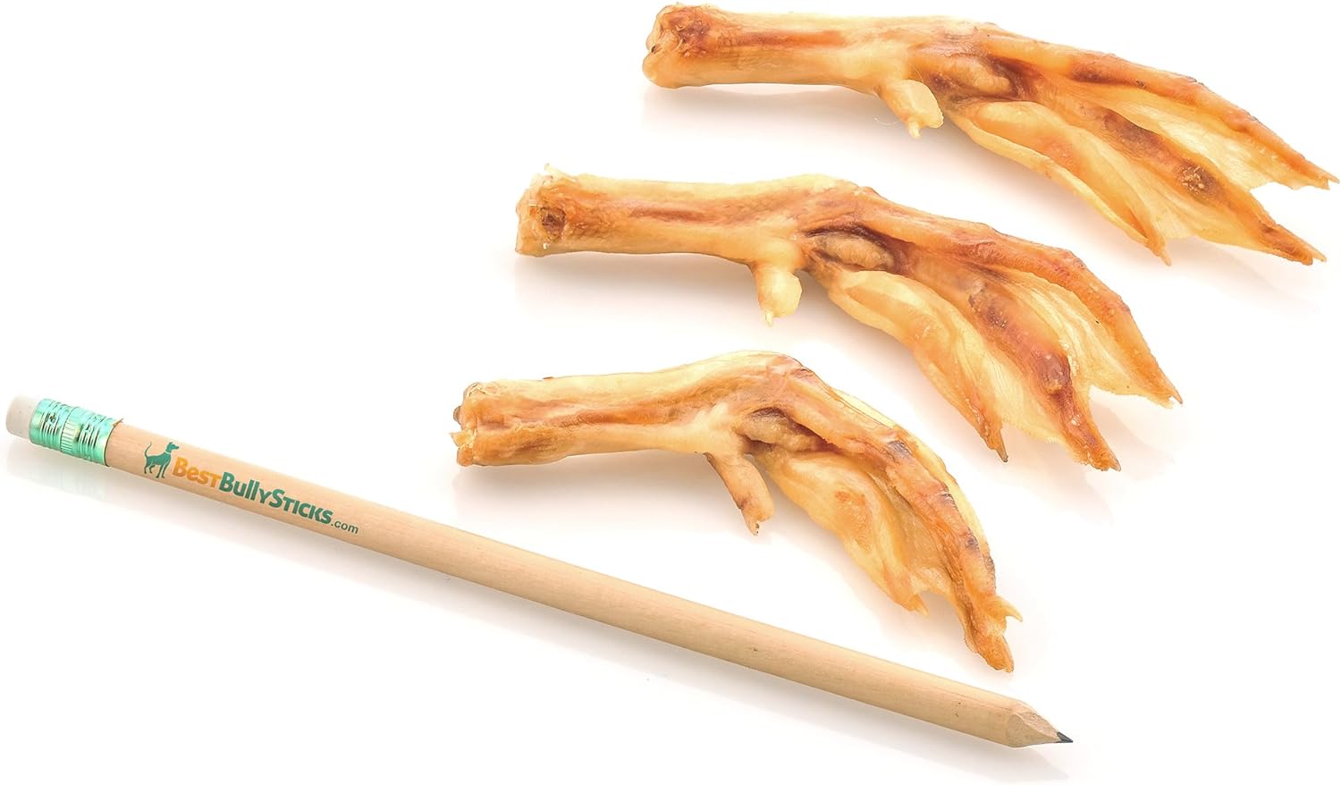Best Bully Sticks All-Natural Duck Feet Dog Treats (30 Pack) - Single-Ingredient & Fully Digestible - Supports Healthy HIPS and Joints : Pet Supplies