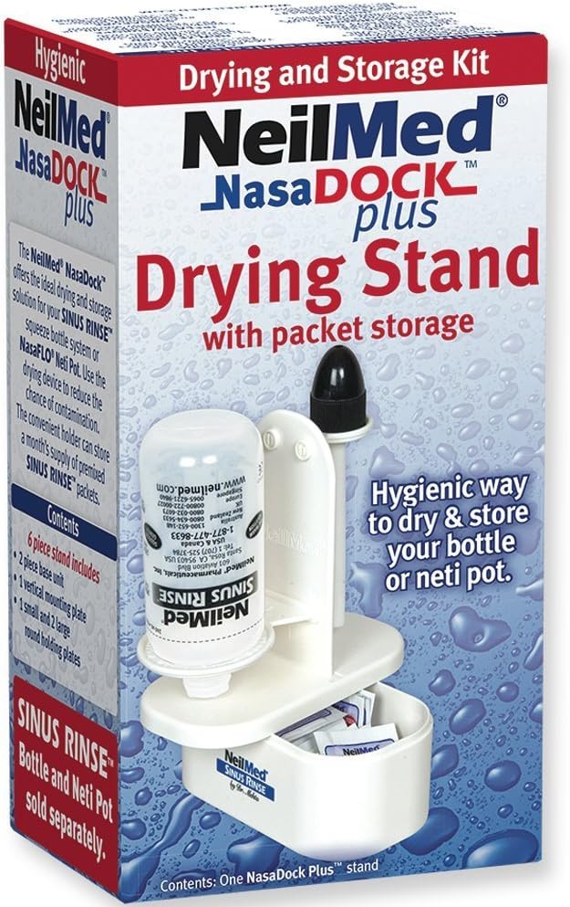 NeilMed Hypertonic NasaDock Plus 1 Each (Pack of 2) : Health & Household