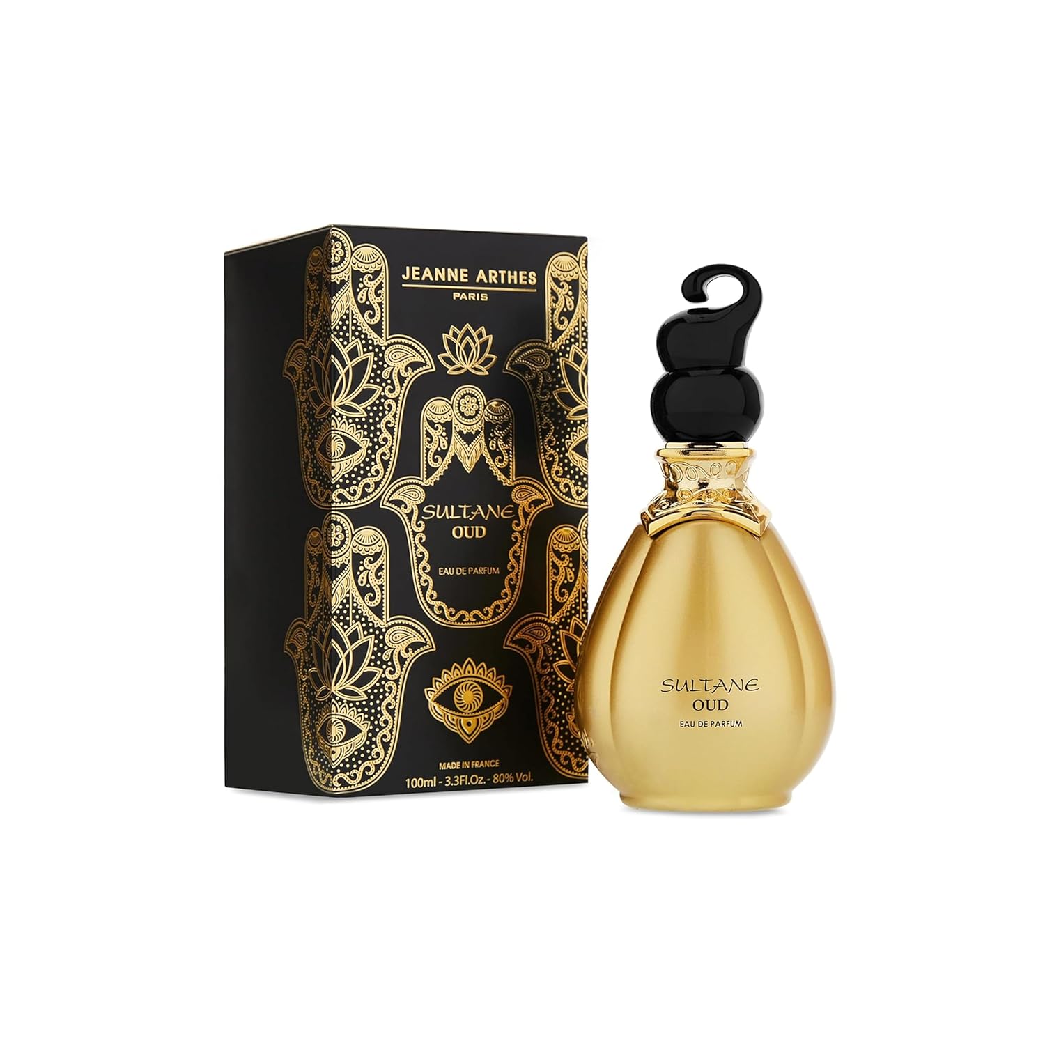 Sultane Oud Eau De Parfum - Spray Perfume For Women - Oriental Scent - Notes Of Rose, Saffron, Geranium - Made In France - 3.38 Fl.Oz