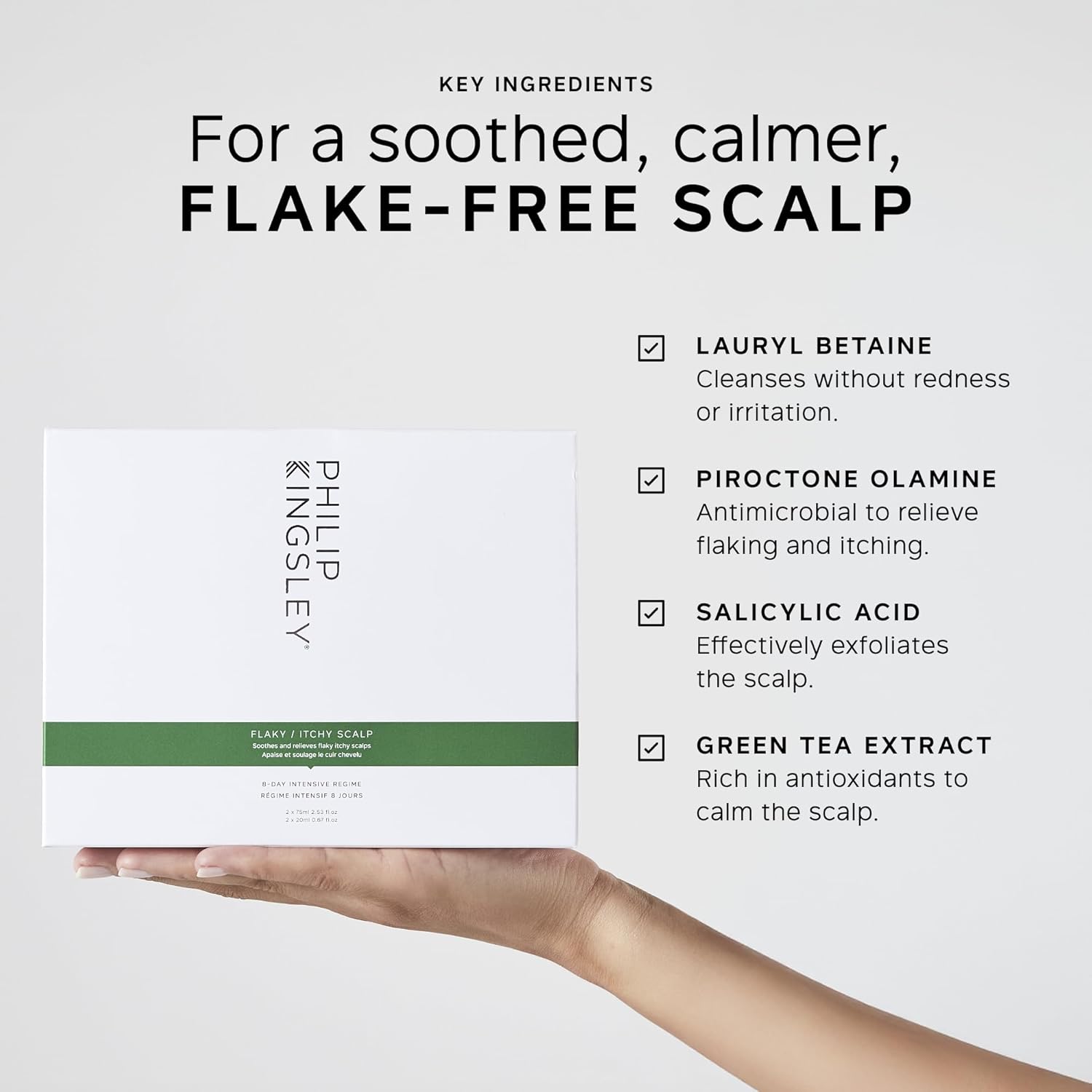 Philip Kingsley | Flaky/Itchy Regime Kit | Anit-Dandruff Shampoo, Toner, and Two Masks For Flaky, Itchy, Dry, Oily Scalps | Cleansing Scalp Care | Kit that Hydrates, Soothes and Calms | Set Of 4 : Amazon.co.uk: Beauty