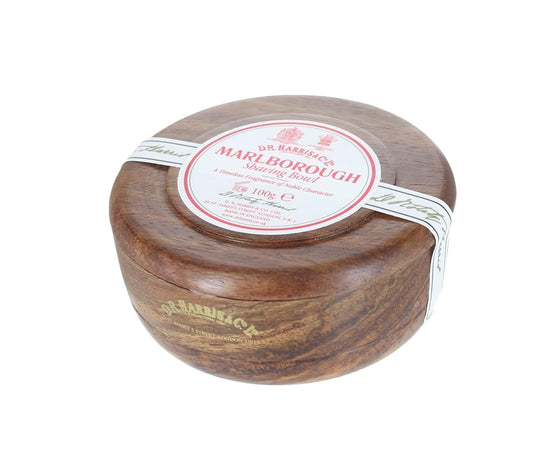 D.R. Harris Marlborough Shaving Soap In Mahogany Bowl : Beauty & Personal Care