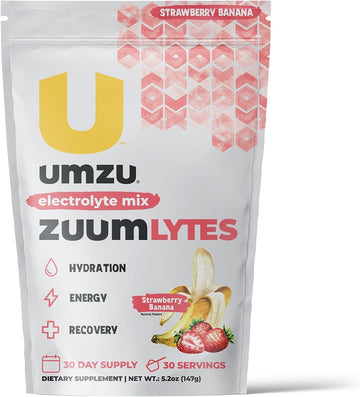 UMZU ZUUM Lytes - Electrolyte Drink Powder, Energy, Hydration, Workout