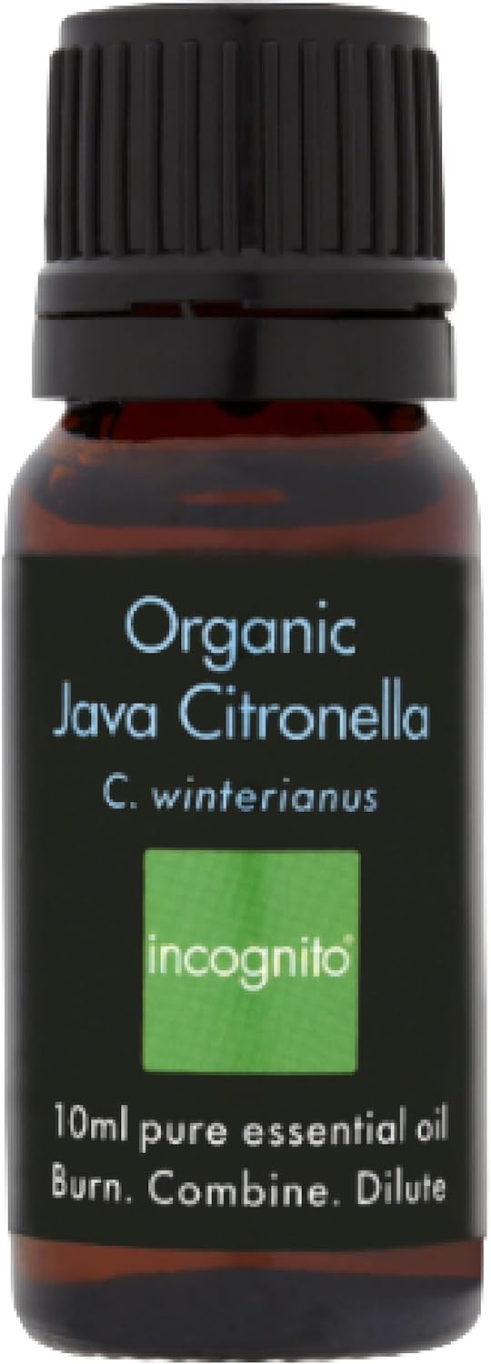 Incognito - Organic Java Citronella Oil - Mosquito Repellent Citronella Oil