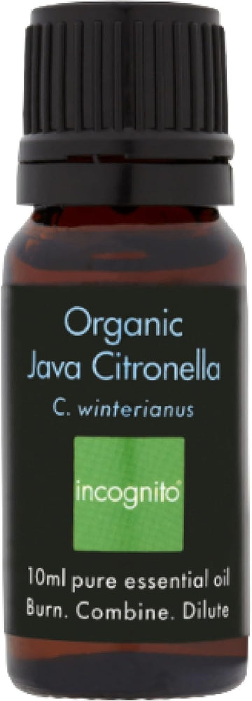 Incognito - Organic Java Citronella Oil - Mosquito Repellent Citronella Oil
