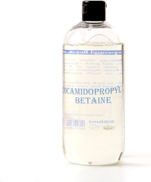 Mystic Moments | Cocamidopropyl Betaine Liquid | Mild Amphoteric Surfactant | High Foaming Biodegradable Ingredient for Shampoos, Body Wash & Skincare Cleansers | Cosmetic Grade | 500g : Amazon.co.uk: Health & Personal Care