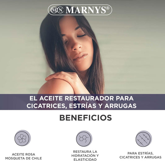 Marnys Rose Carpet Oil Regenerator Natural 00% 50 Ml Marnys-Pure Regenerator 20 G