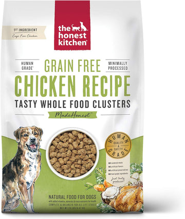 The Honest Kitchen Whole Food Clusters Grain Free Chicken Dry Dog Food, 20 lb Bag