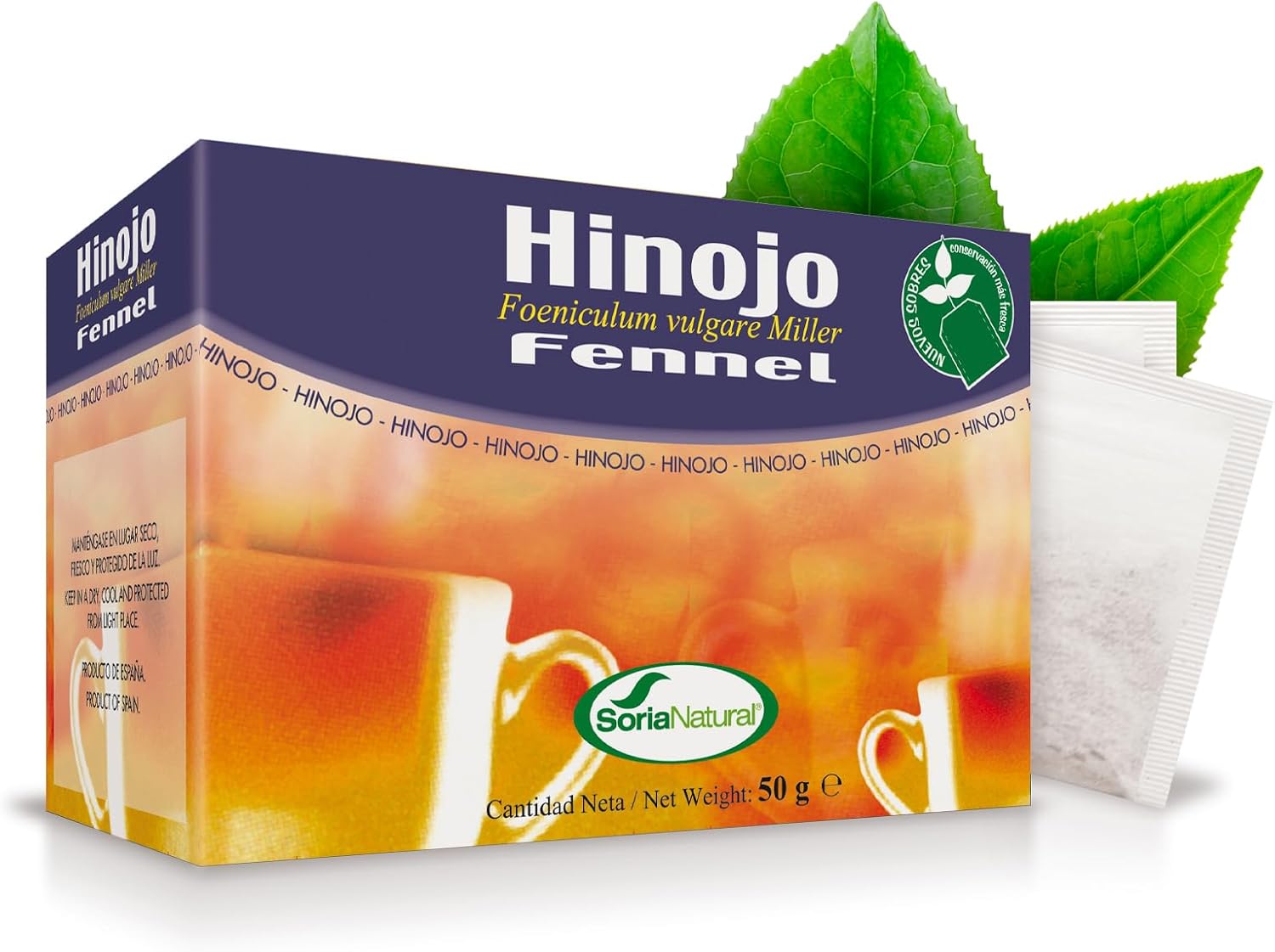 Soria Natural - Fennel Infusion 20U. Soria