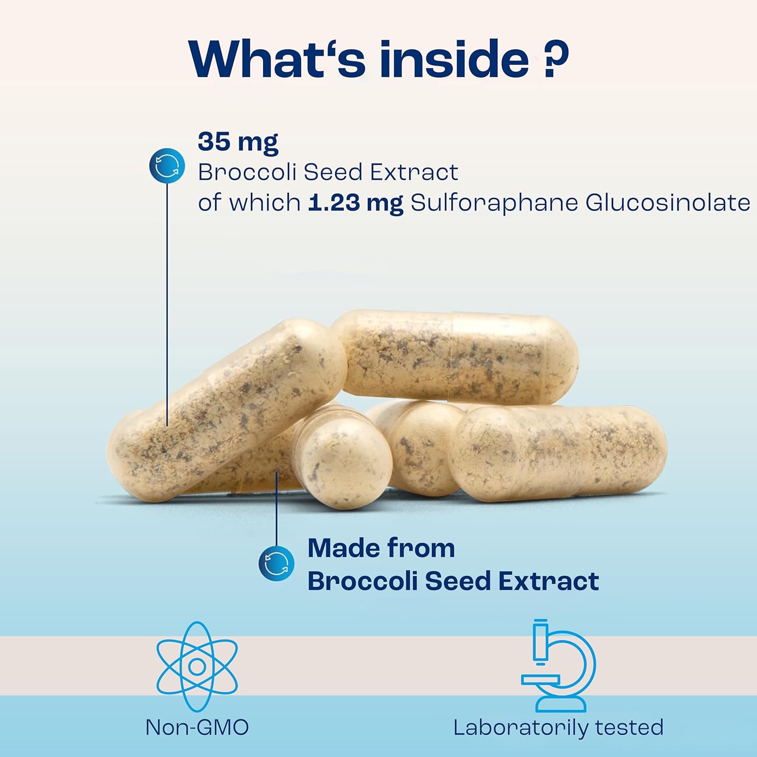 Jarrow Formulas BroccoMax, with Broccoli Seed Extract, 60 Capsules Vegan, Vegetarian, Gluten Free, Non-GMO : Amazon.co.uk: Health & Personal Care