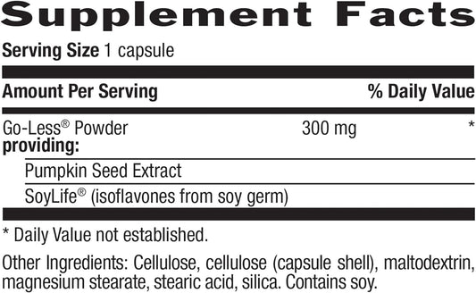 Country Life Go Less, Supports Bladder Health For Men And Women, 60 Vegan Capsules, Certified Gluten Free, Certified Vegan