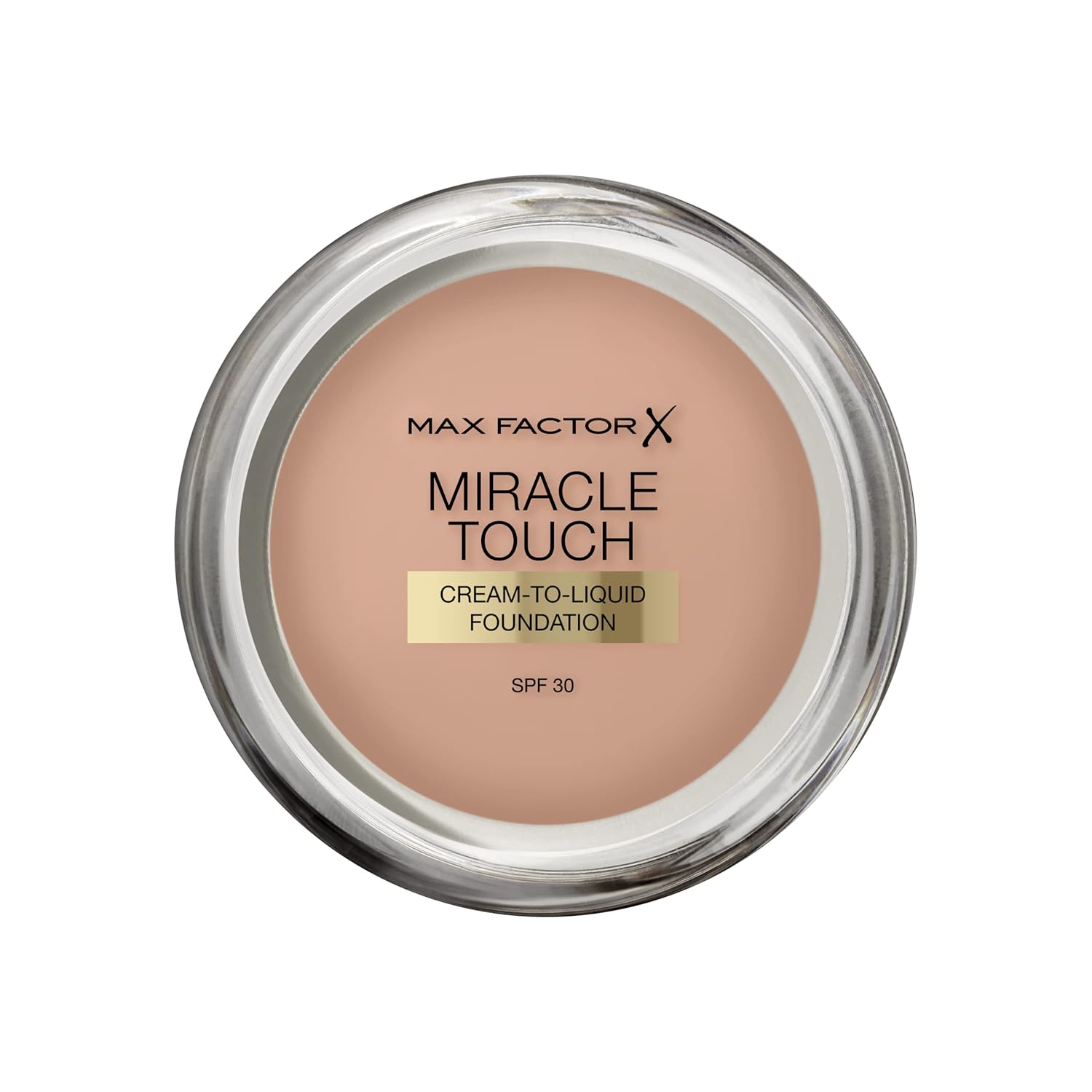 Max Factor Miracle Touch Skin Perfecting Foundation Spf30-70 Natural