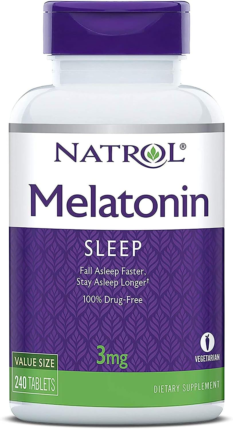 Natrol Melatonin - 3 Mg - 240 Tablets