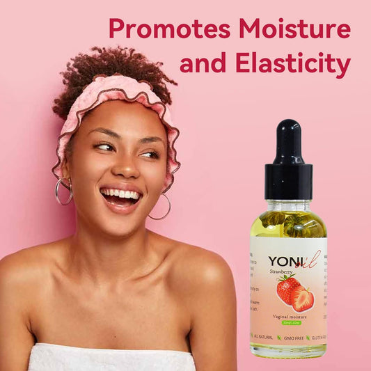 Strawberry Feminine Oil Yoni Essential Oil 1.02 Fl Oz, for Women Ph Balance & Remove Odor, Vaginal Oil for Vaginal Moisturizer